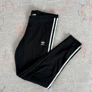 Adidas Originals 3-Stripe Leggings | Black White | XL